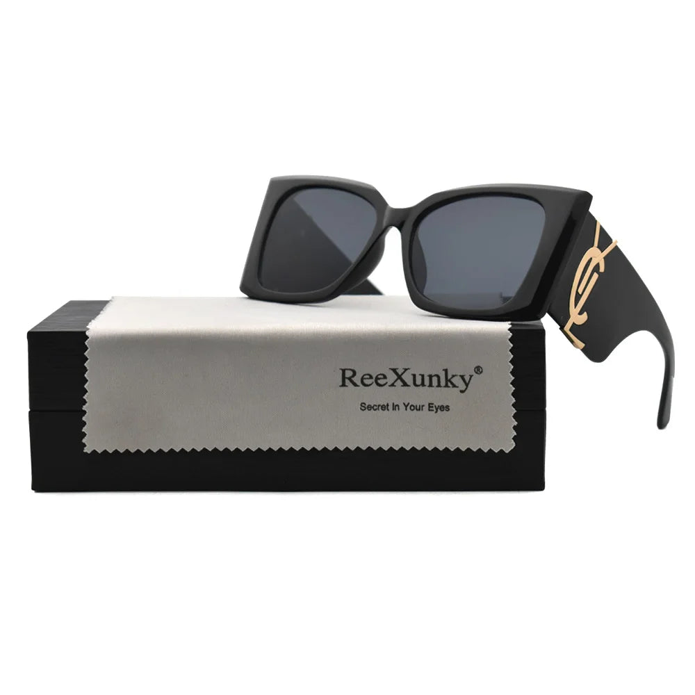 Designer Cat Eye Sunglasses – Trendy, UV400, Anti-Reflective