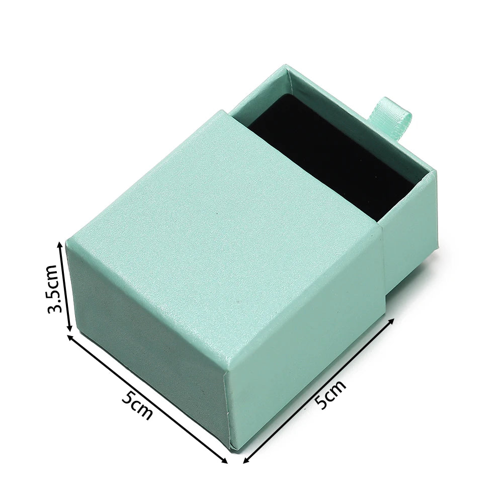 Drawer Jewelry Gift Box – Solid Color Packaging for Necklaces, Rings, Earrings & Bracelets