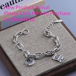 VENTFILLE 925 Silver Butterfly Bracelet – Cute Beaded String Design for Girls