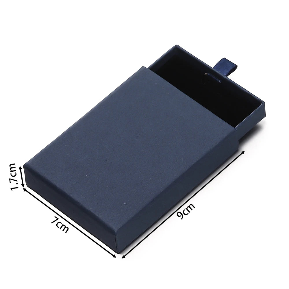 Drawer Jewelry Gift Box – Solid Color Packaging for Necklaces, Rings, Earrings & Bracelets