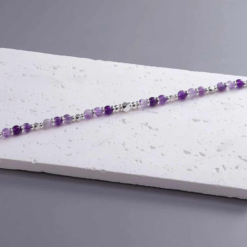 VENTFILLE 925 Silver Butterfly Bracelet – Cute Beaded String Design for Girls