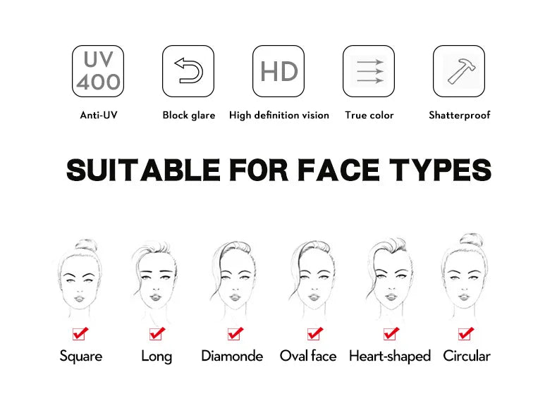 Frameless Oval Sunglasses – Luxury Summer Shades with UV Protection