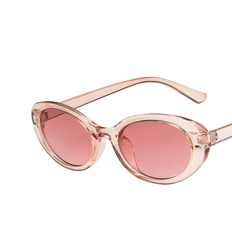 Oval Retro Sunglasses – Small Frame Unisex Design for a Stylish Look