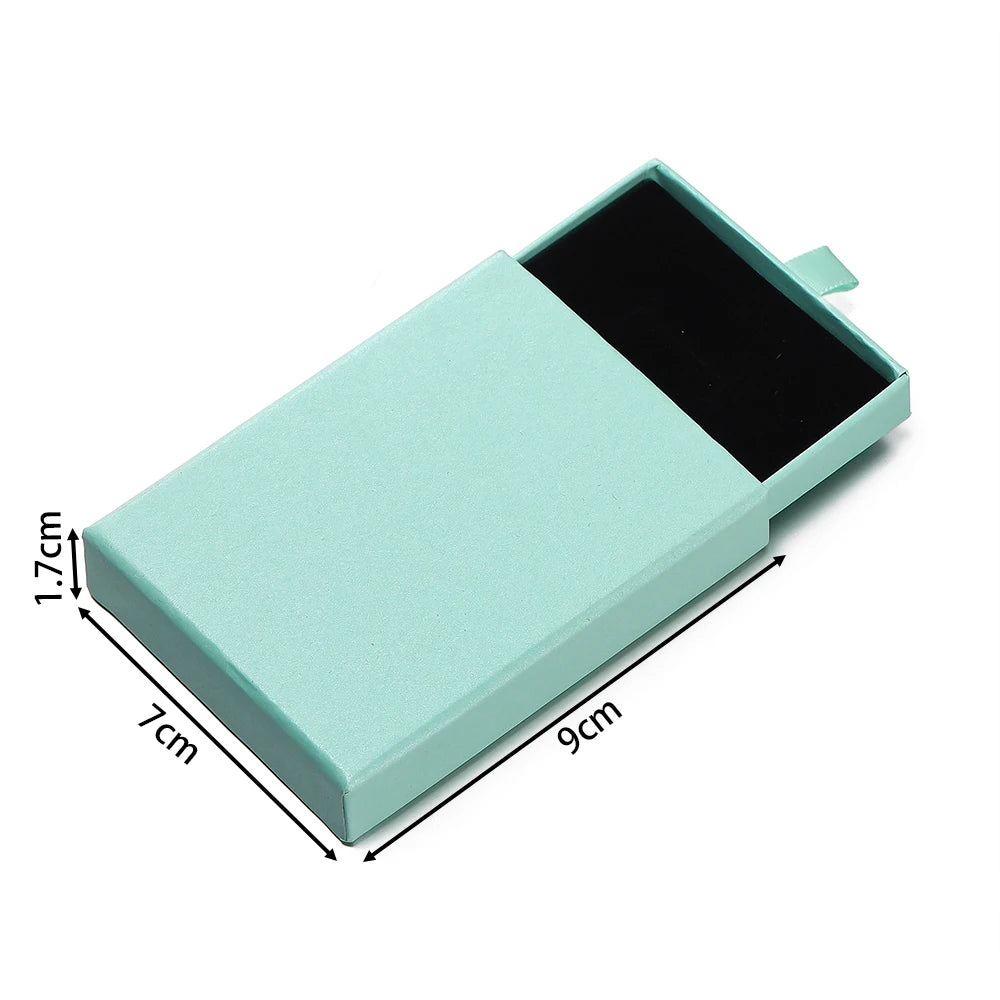 Drawer Jewelry Gift Box – Solid Color Packaging for Necklaces, Rings, Earrings & Bracelets