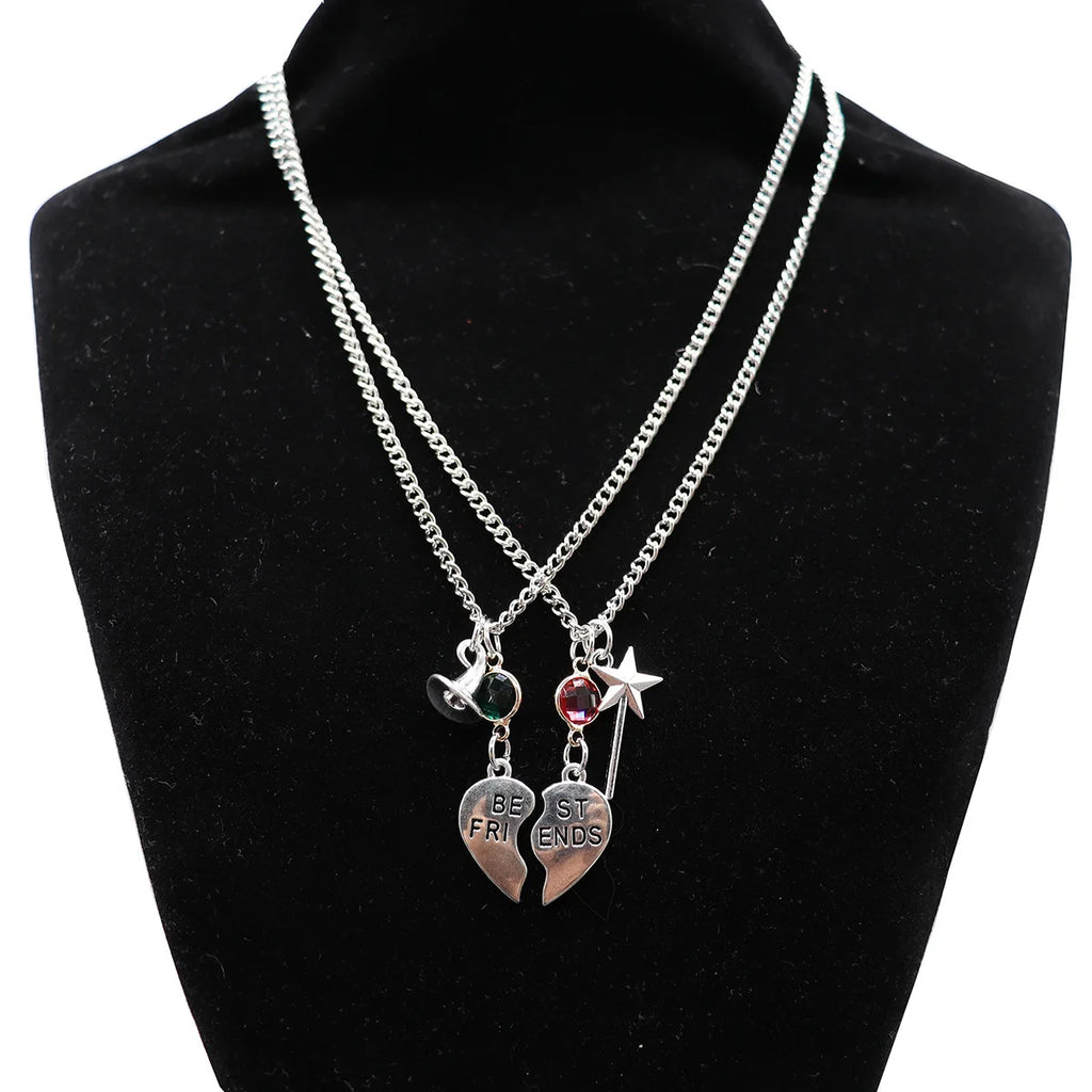 Magic Stick & Crown Couple Bracelets – Cute Matching Beaded Set Inspired by Wicked Witch